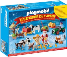 playmobil adventi kalendárium farm
